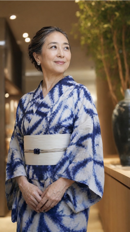 Satoko Kondo Yukata - Fond d'Écran 4K