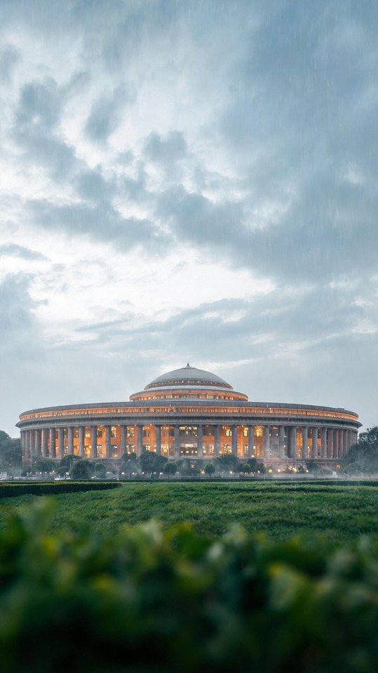 प च द बरम Indian Parliament - 4K Aesthetic Wallpaper