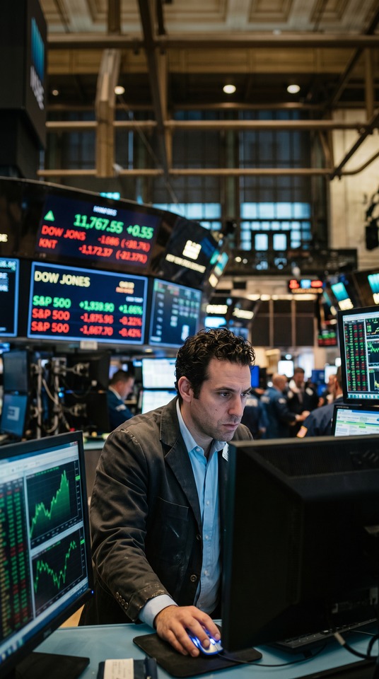 US Stock Market News & Trader - 4K High Quality Backgrounds