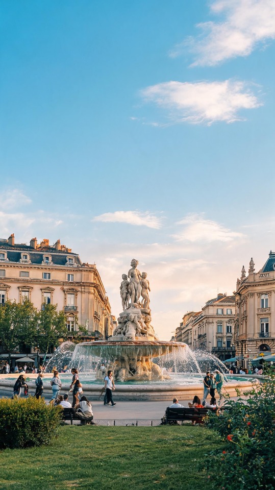 Meteo Montpellier France - 4K City Wallpaper