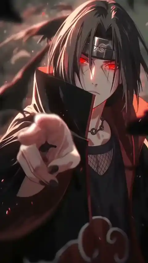 Itachi Uchiha Akatsuki - Arrière-plan Dynamique