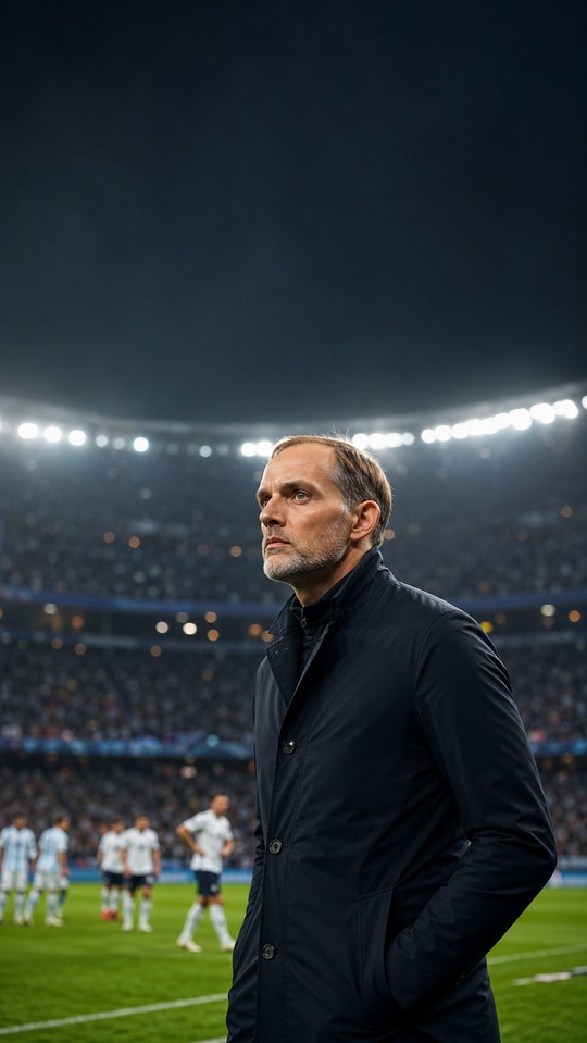 Thomas Tuchel Fußball-Coach - 4K Sperrbildschirm