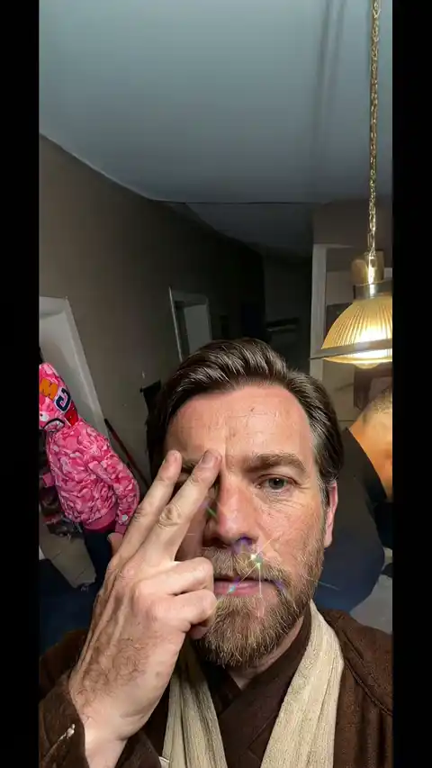 Obi-Wan Kenobi Jedi - Animiertes Hintergrundbild