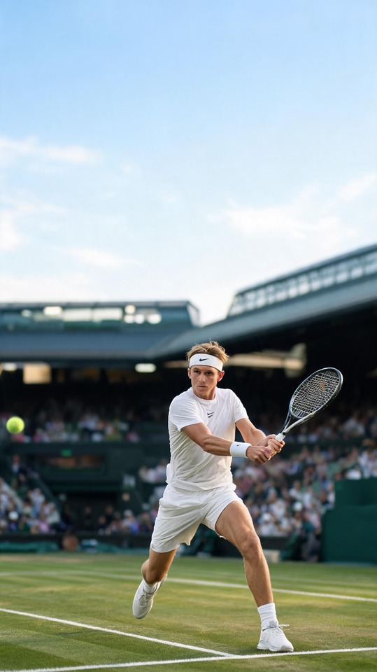 Jiri Lehecka Wimbledon Action - 4K Tennis Wallpapers