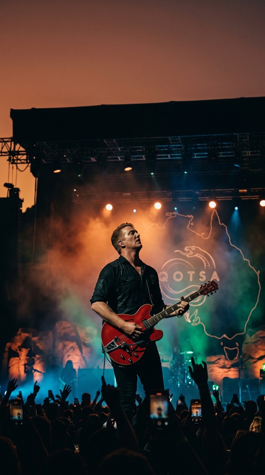 Queens of the Stone Age Live Performance - 4K Wallpaper