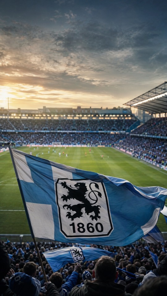 TSV 1860 München Supporters - Arrière-plan 4K Mobile
