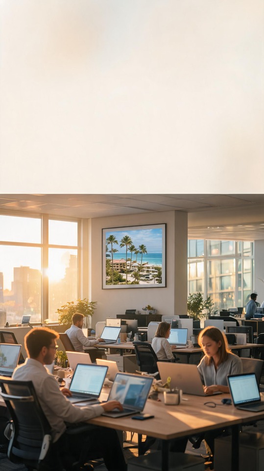 Modern Office 2026 - 4K Aesthetic Backgrounds