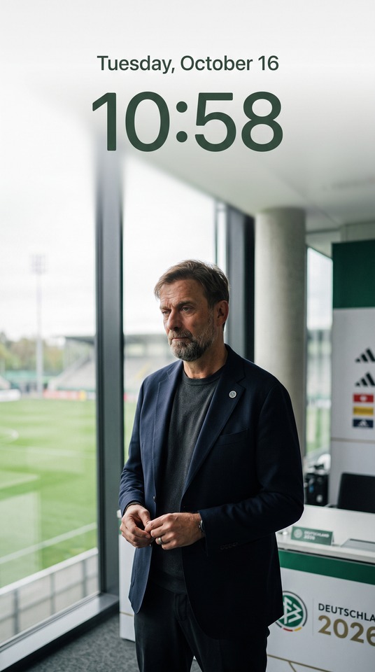 Jürgen Klopp DFB - Fond d'écran 4K EM & Mondial 2026