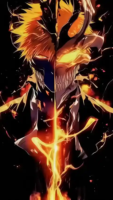 Ichigo Kurosaki Hollow Transformation - 4K Live Wallpaper