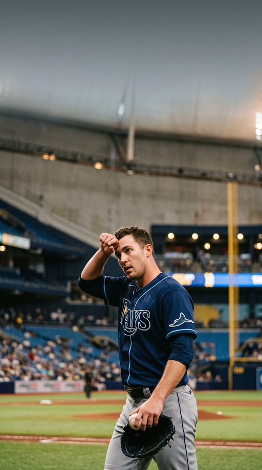 Bryan Baker Pitcher Rays - Fondo para Celular