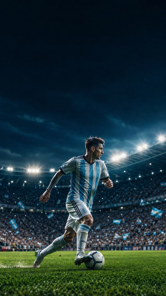 世界盃賽程 Argentinien Fußball - 4K Sperrbildschirm