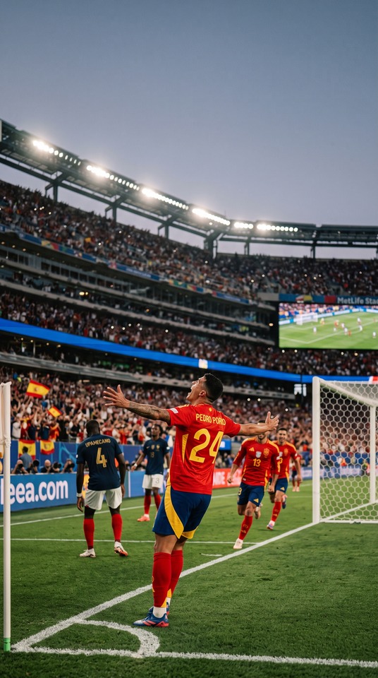 FIFA Weltmeisterschaft 2026 Pedro Porro Spanien - 4K Wallpaper