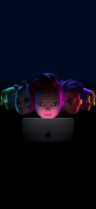 Groupe Memoji Apple - Fond d'Écran 4K