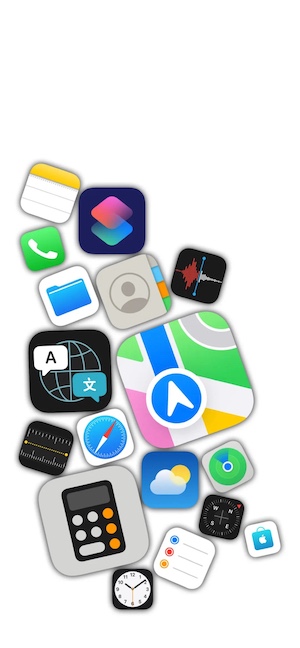 iOS App Icons Minimalist - 4K Wallpaper