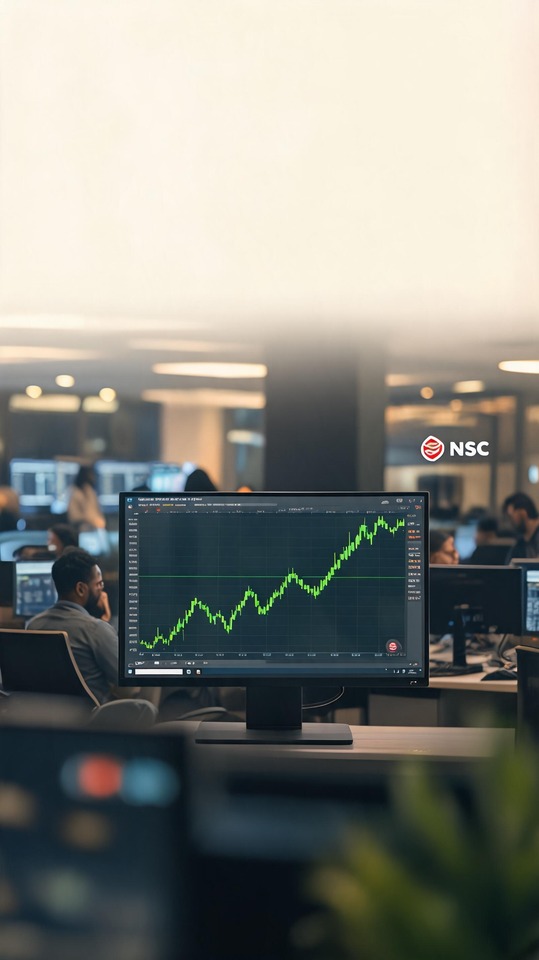 Kusumgar Share Price Growth Chart - 4K Stock Market Wallpaper
