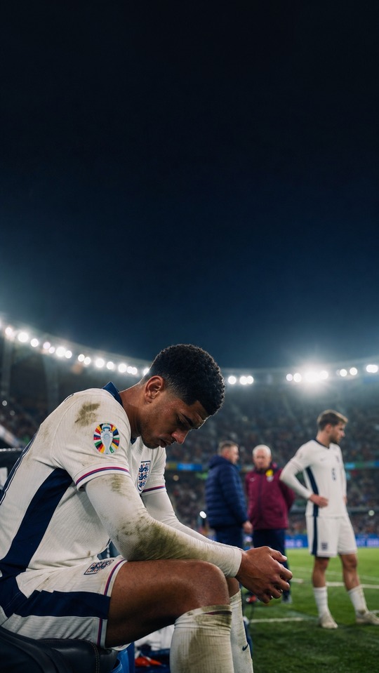 England Defender Suspension - 4K Football Wallpaper