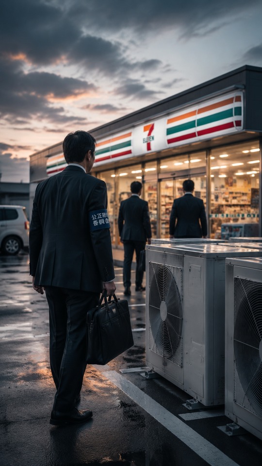 7-Eleven Bid Rigging Scandal - 4K Mobile Background