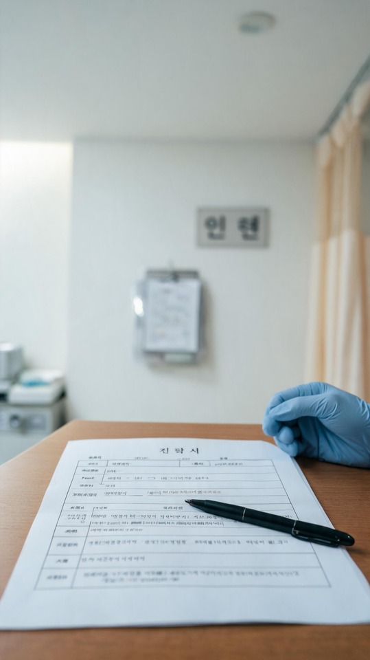 Medical Certificate (Jindanseo) - Realistic 4K Wallpaper
