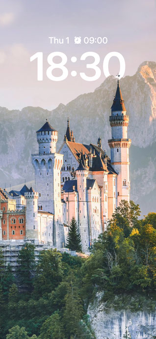 Castillo de Neuschwanstein Baviera - Fondos 4K