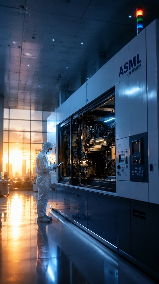 ASML 주식 (asml stock) - 4K 하이테크 배경화면