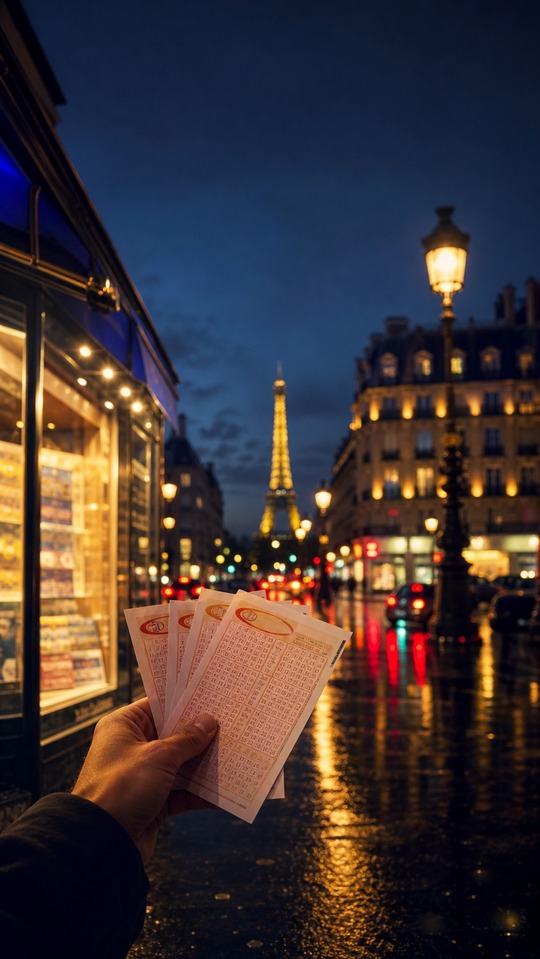 Ganador del Jackpot en París - Fondo 4K