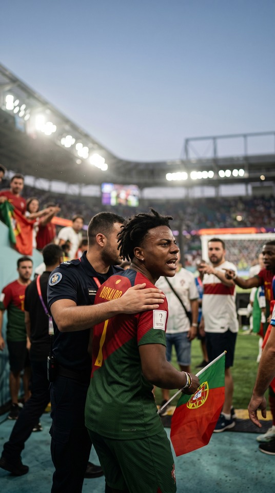 ESPN Viral Moment: IShowSpeed Ronaldo Portugal - 4K Backgrounds