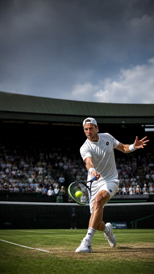 Jan-Lennard Struff Wimbledon 4K Wallpaper