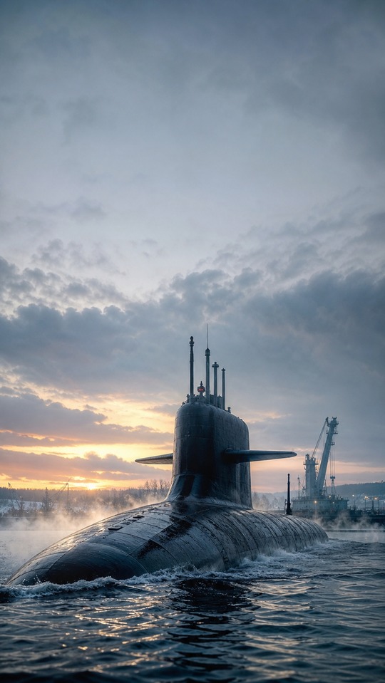 U-Boot im Hafen - 4K Handy Wallpaper