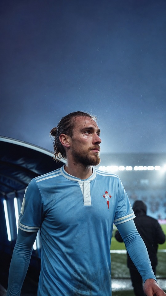 Óscar Mingueza Football Portrait - 4K Wallpaper