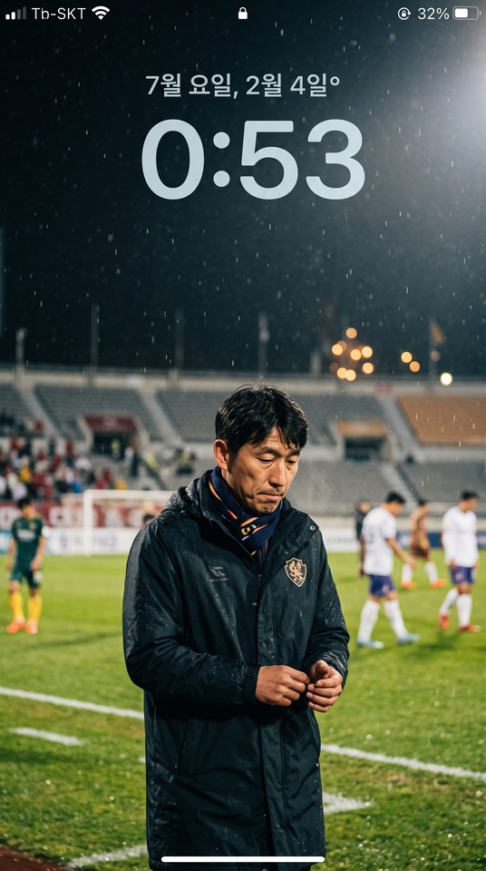 Lee Jung-hyo Cinematic Football Manager - 4K Wallpaper
