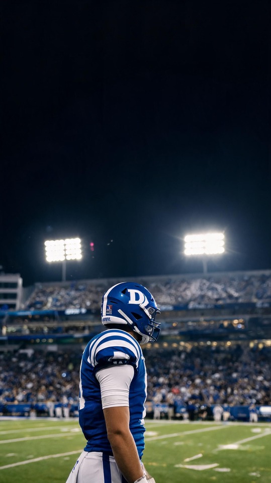 Football Duke Blue Devils Night Game - 4K Wallpapers
