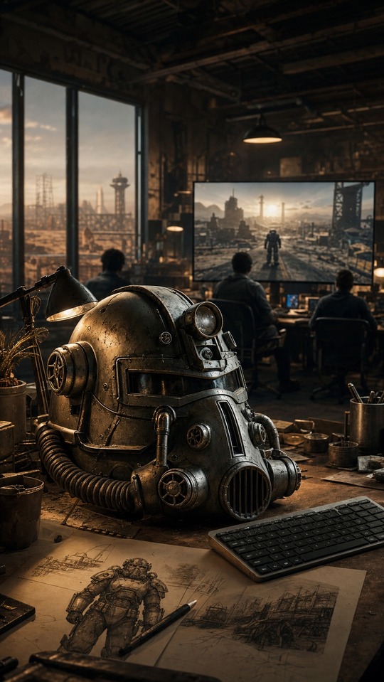Obsidian New Fallout Game - 4K Sperrbildschirm