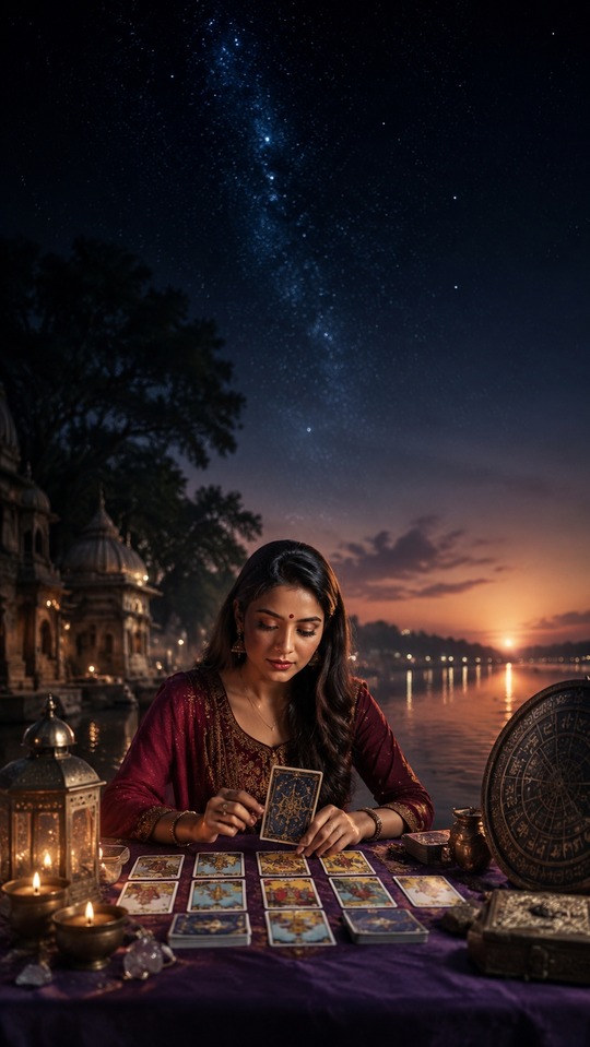 July ज ल ई Astrology & Tarot - 4K Background