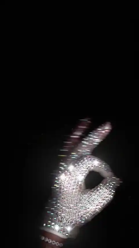 Gant Scintillant Michael Jackson - Fond d'Écran Dynamique