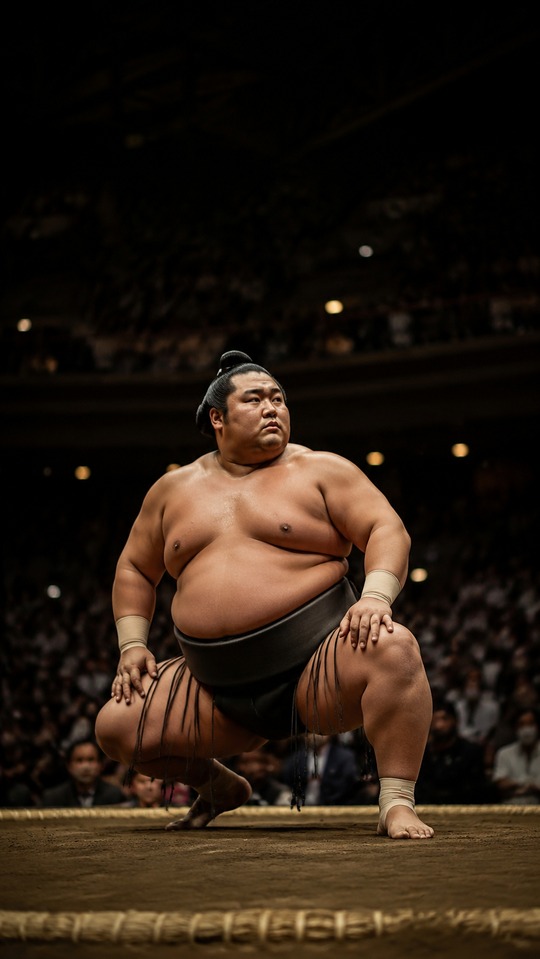 Fujinokawa Sumo Cinematic - 4K Wallpaper