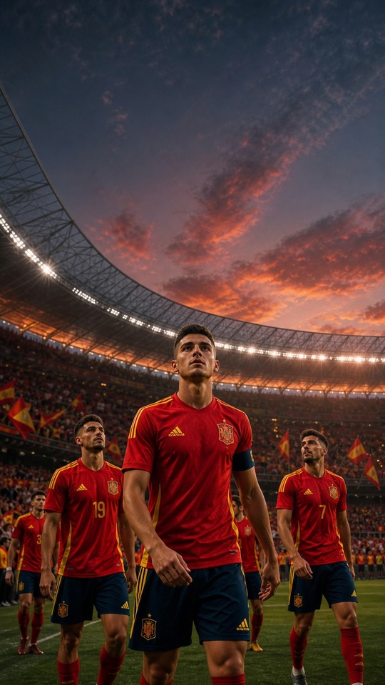 Spain Football Encuesta - Cinematic 4K Mobile Wallpaper