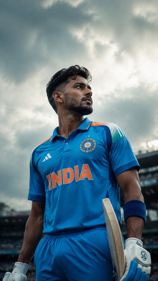Gurnoor Brar India Cricket - 4K Mobile Wallpaper
