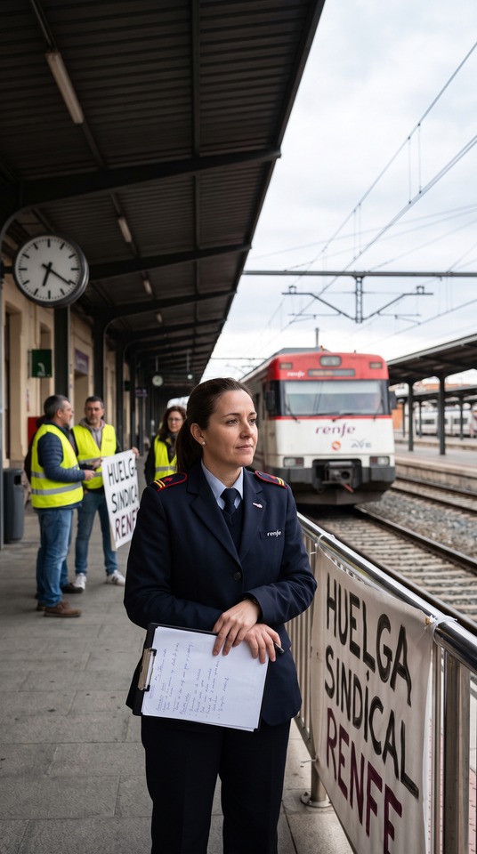 Sindicato Renfe Strike Official - 4K Wallpapers