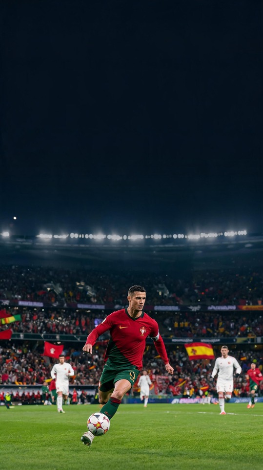 Équipe du Portugal Cristiano Ronaldo - Fond d'Écran 4K