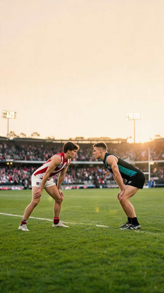 セントキルダ vs ポートアデレード AFL モバイル壁紙