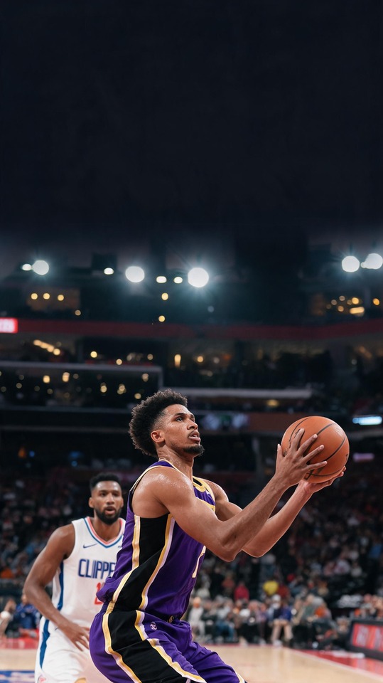 NBA Tabelle Cameron Carr Lakers - 4K Handy Wallpaper