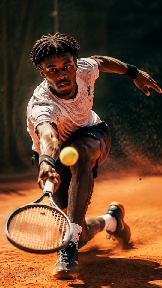 Moïse Kouamé ATP Tennis - 4K Sports Background