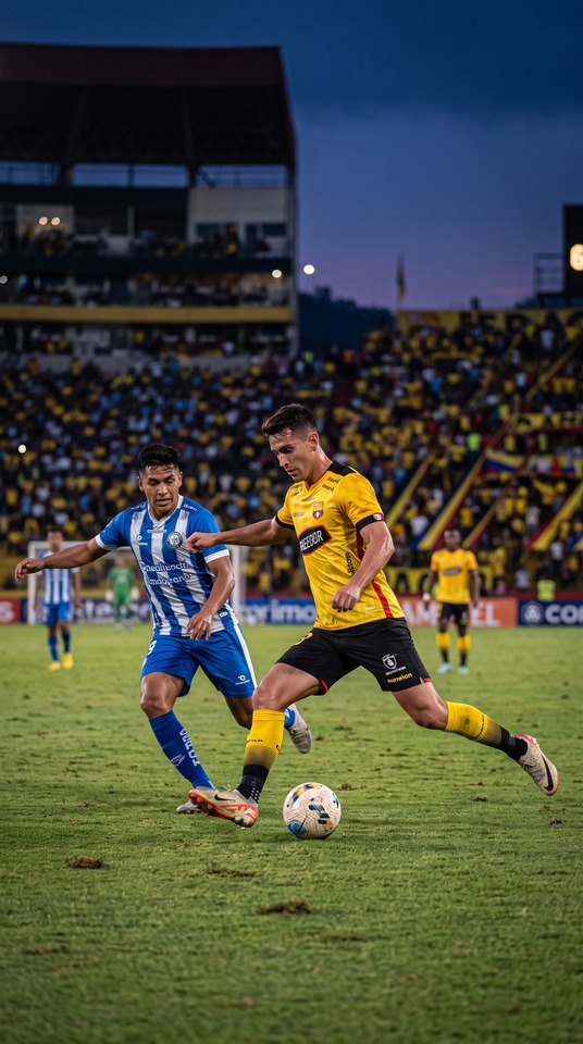 bsc vs guayaquil city Soccer Action - 4K Wallpaper