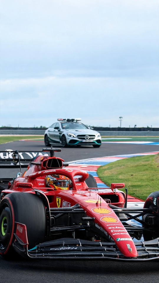 Carlos Sainz Penalty British GP - 4K F1 Wallpaper