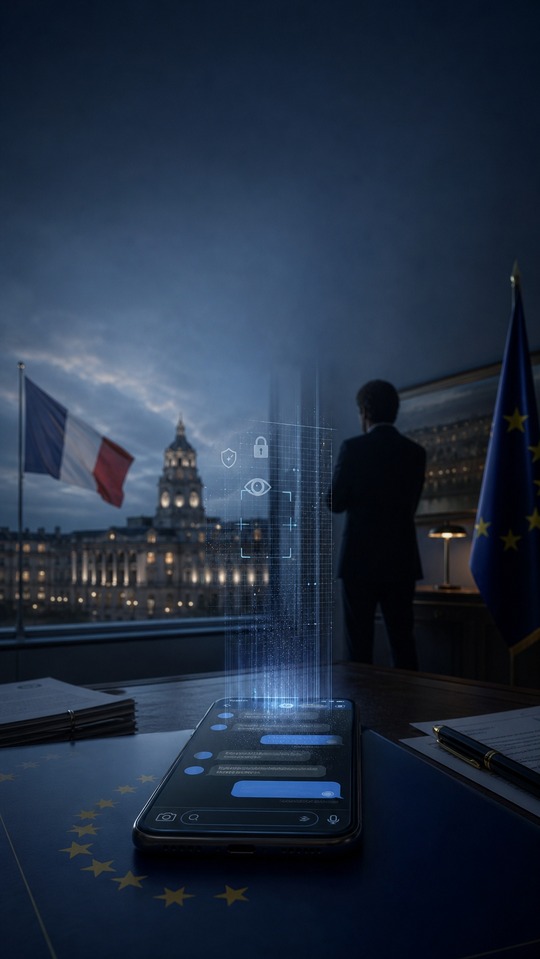 Chat Control EU デジタル監視 - 4K 壁紙