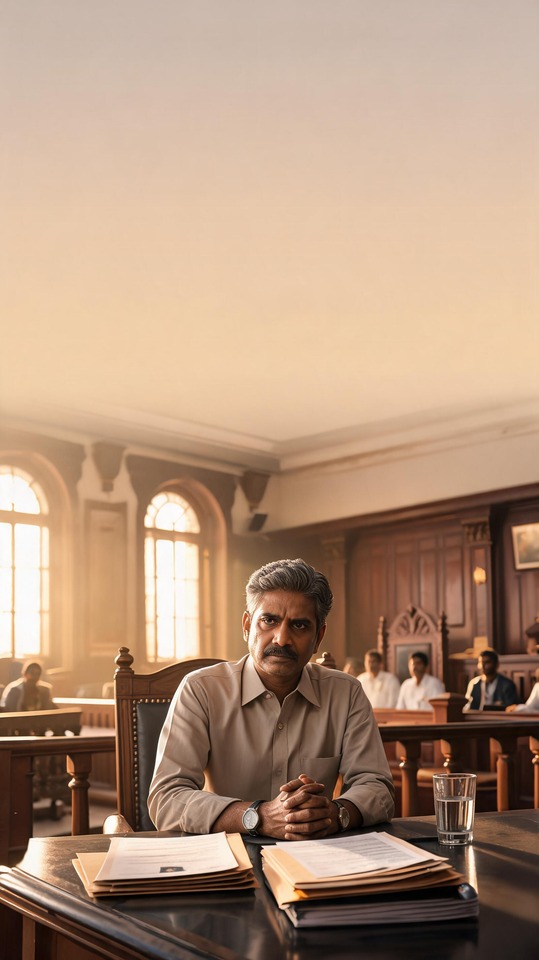 ಆಸ ತ (Aasathi) Courtroom Drama - 4K Wallpaper