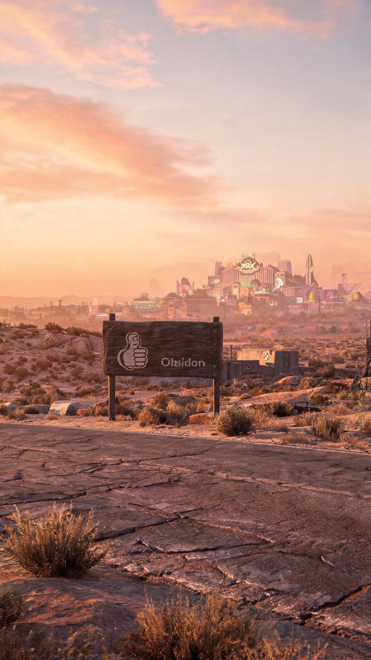 Obsidian Fallout Games - Cinematic 4K Phone Backgrounds