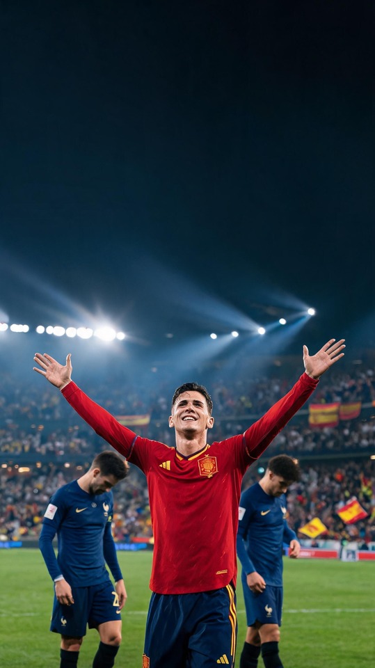 Final World Cup 2026 Spanien Sieg - 4K Hintergrundbild