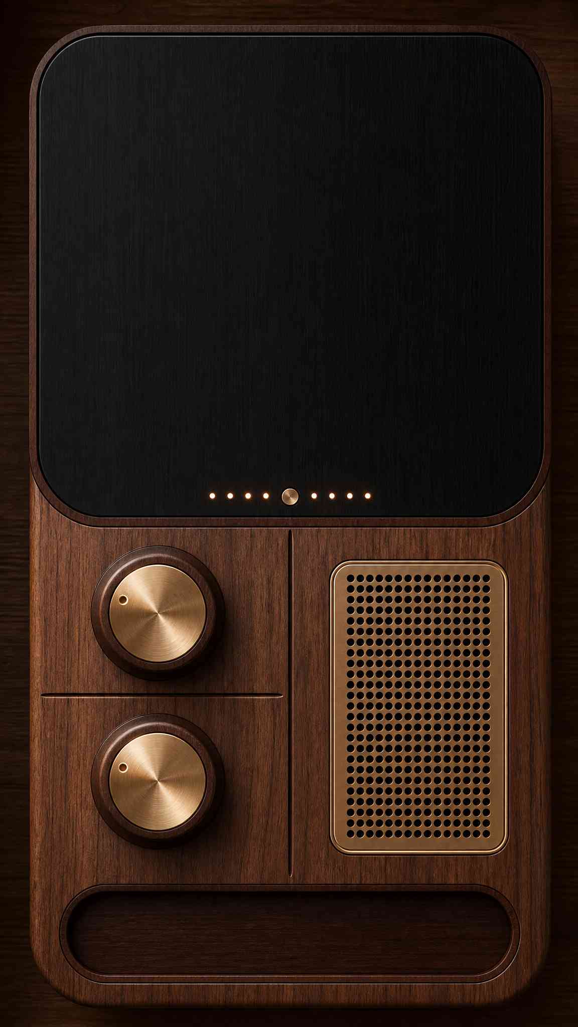 Vintage Audio Interface - 4K Mobile Wallpaper