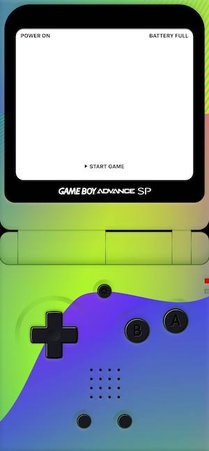 Game Boy Advance SP Retro - Fondo para Celular 4K